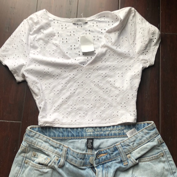 Charlotte Russe Tops - 5for$20 Cute Charlotte Russe crop top size small